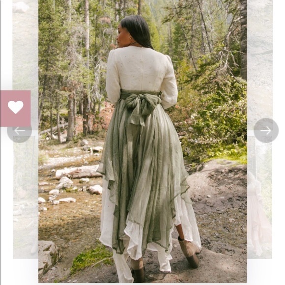 RARE Ivy City Co Green Woodland Dress BNWT - Picture 8 of 13